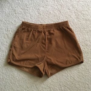 American Apparel Corduroy Shorts